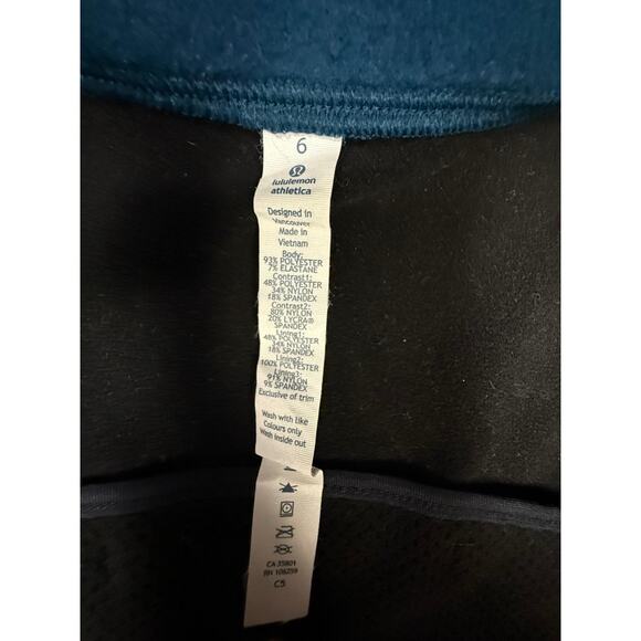 "Lululemon & Athletica" Lets Get Physical Reflective Vest SZ 6 Training Jogger - Picture 8 of 11